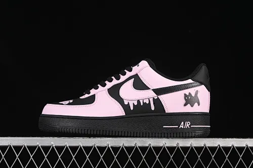 All categories Nk Air Force 1 Air Force series Nk Air Force 1 Low Air Force low top Nike Air Force 1'07 Low Two-dimensional theme Sweetheart Cat Air Force One low-top casual sneakers ZH0316-080